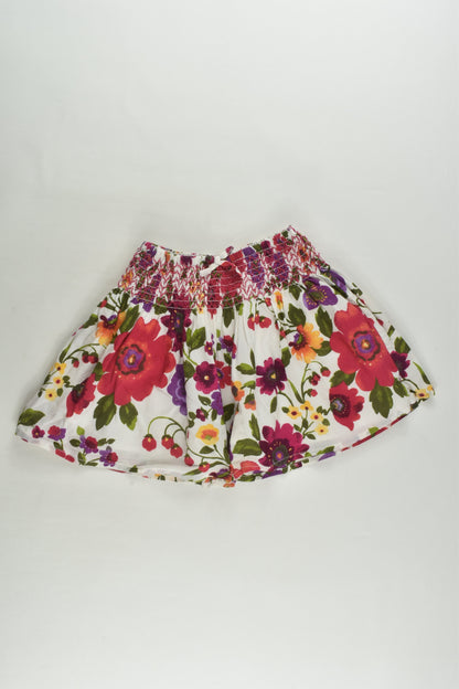 Baby Gap Size 1 Lined Floral Skirt