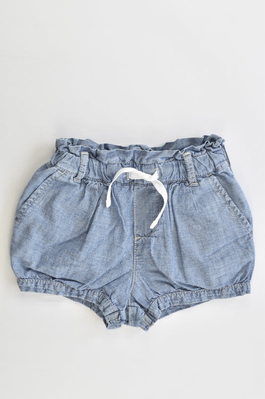 Baby Gap Size 2 (18-24 months) Lightweight Denim Shorts