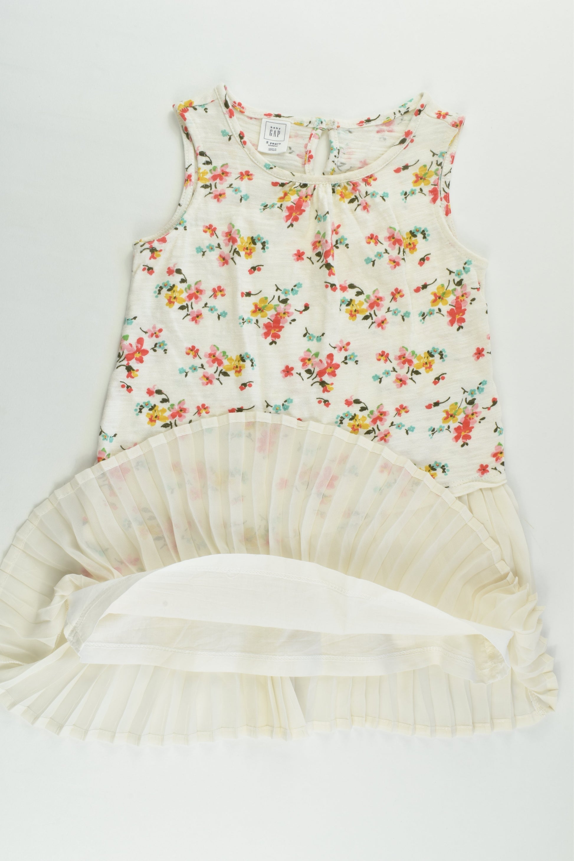 Baby Gap Size 2 Floral Tunic