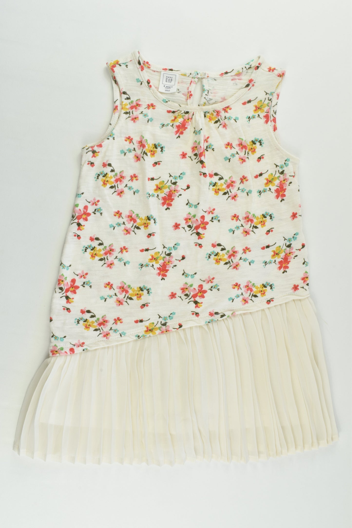 Baby Gap Size 2 Floral Tunic