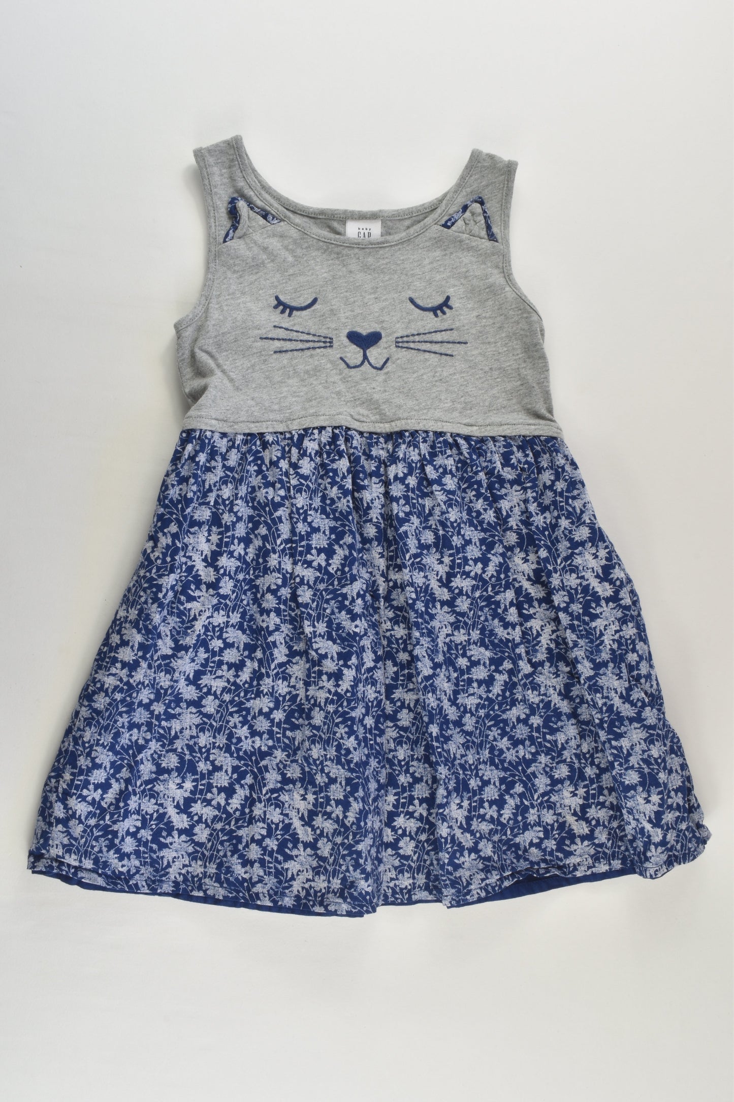Baby Gap Size 2 Lined Cat Dress