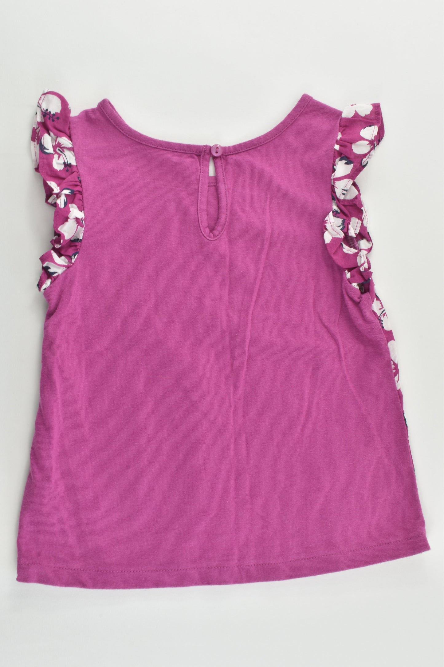Baby Gap size 2 Lined Floral Blouse