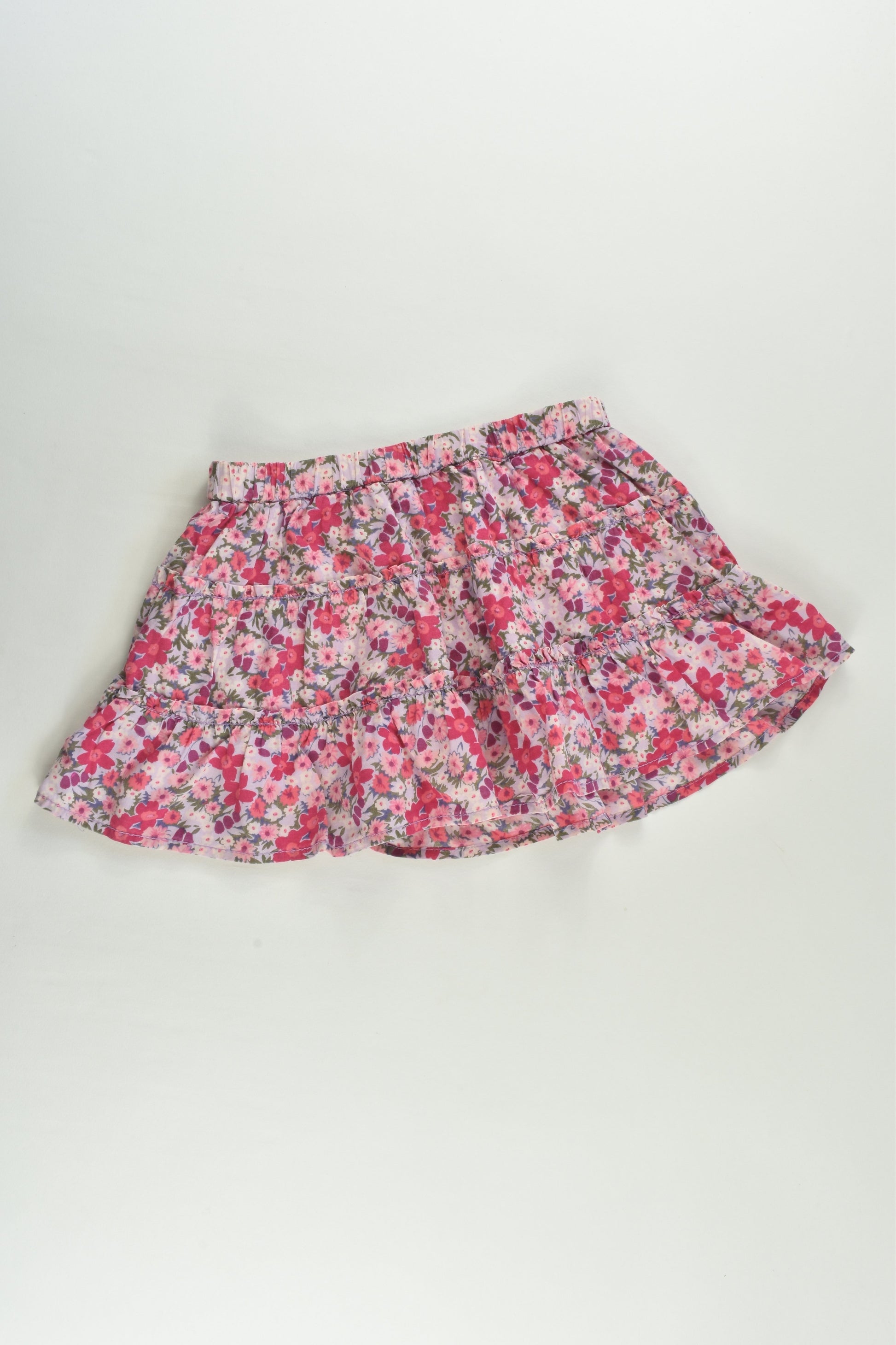 Baby Gap Size 2 Lined Floral Skirt