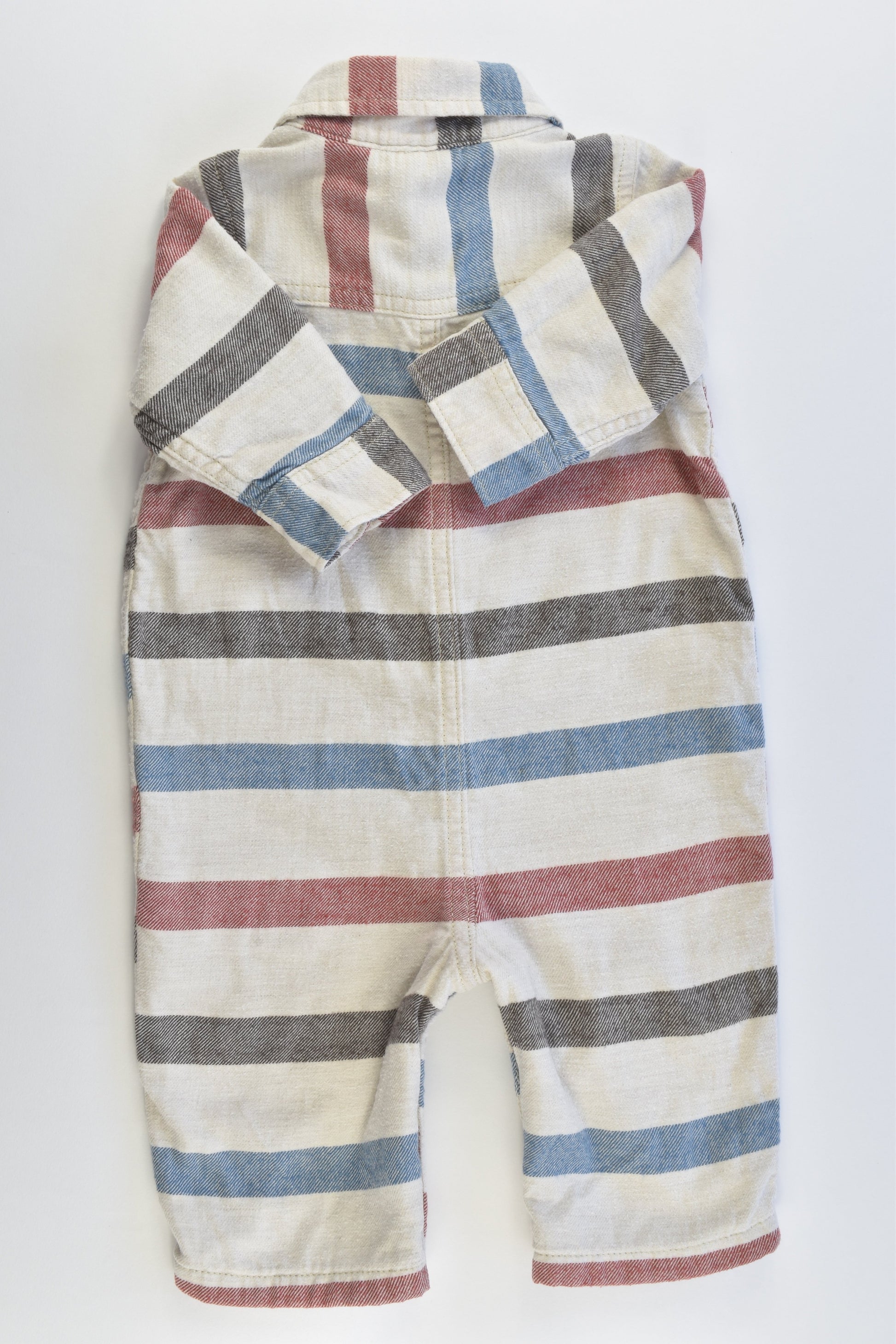 Baby Gap Size 3-6 months (00) Striped Lined Playsuit