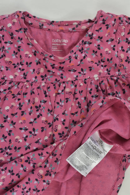 Baby Gap Size 3 Mushrooms and Branches Tunic