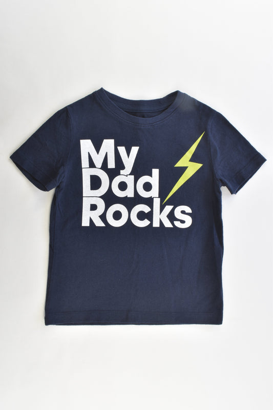 Baby Gap Size 3 "My Dad Rocks" T-shirt