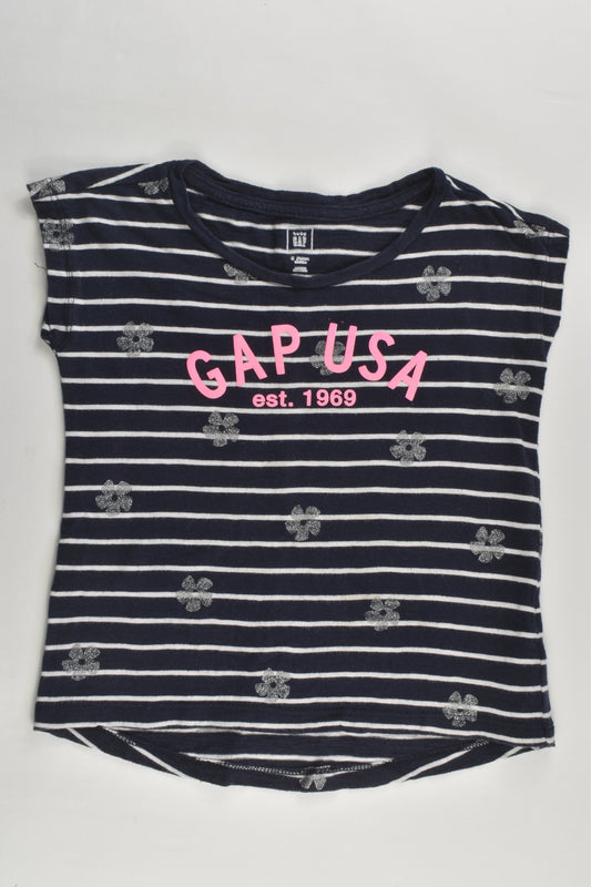 Baby Gap Size 3 Striped 'GAP USA' T-shirt