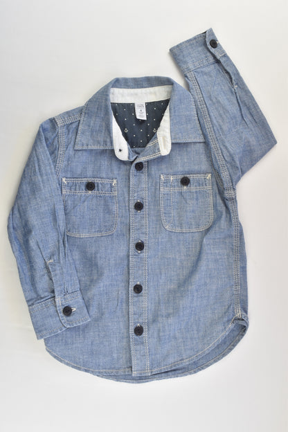Baby Gap Size 4 Denim Shirt