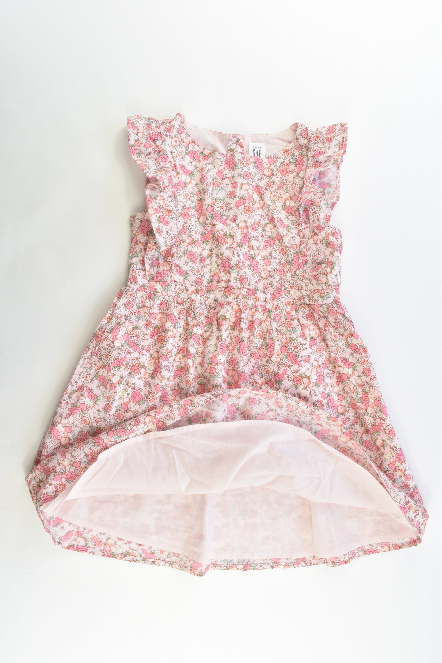 Baby Gap Size 4 Liberty Print Lined Dress