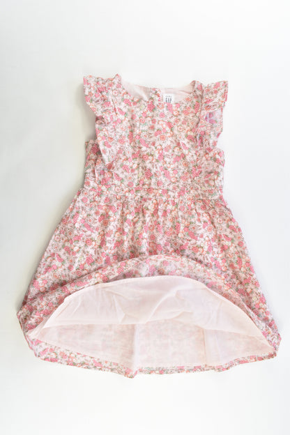 Baby Gap Size 4 Liberty Print Lined Dress