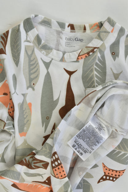 Baby Gap Size 5 Fish T-shirt