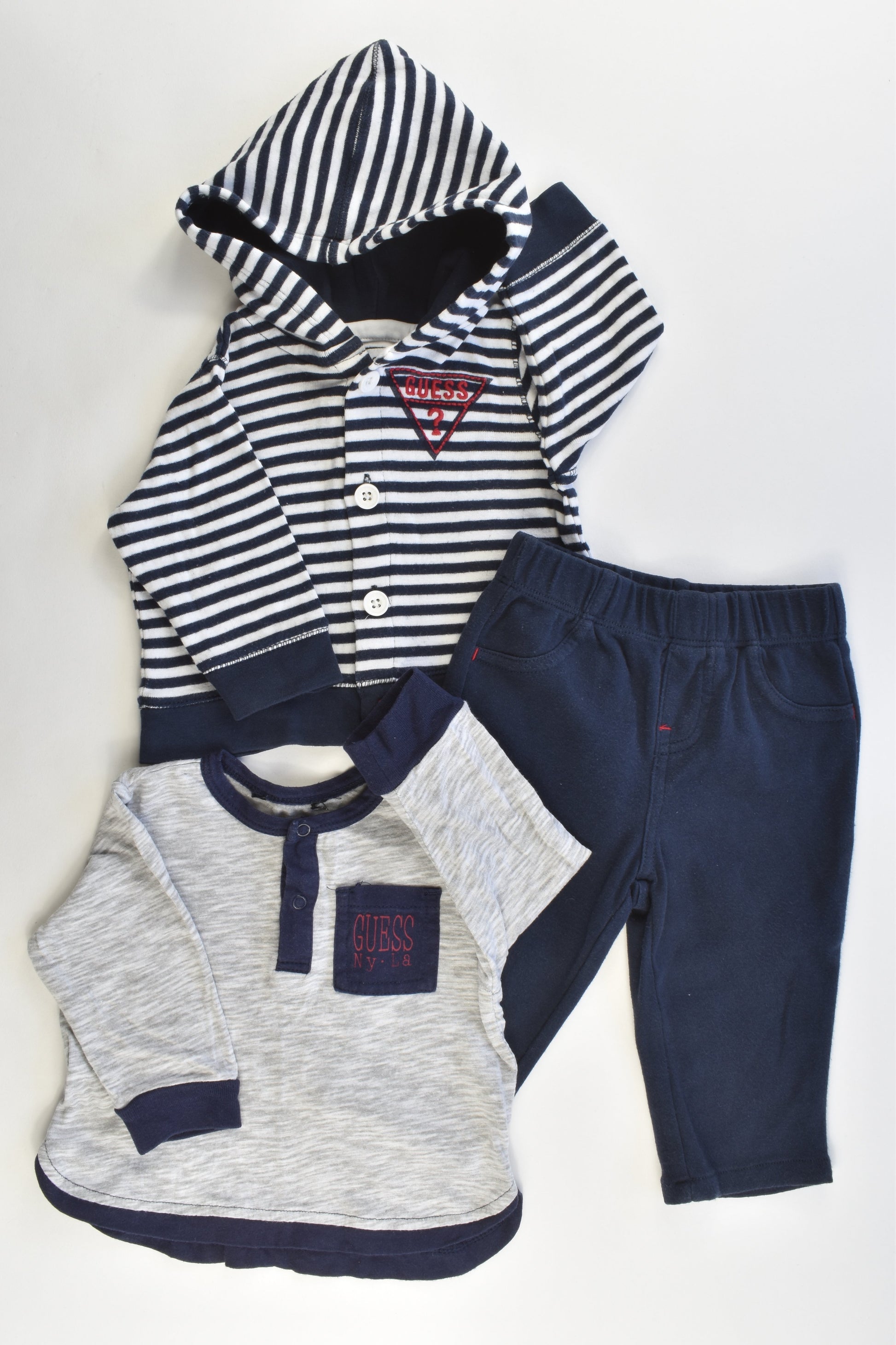 Baby Guess Size 3/6 months Jumper, Top and Pants