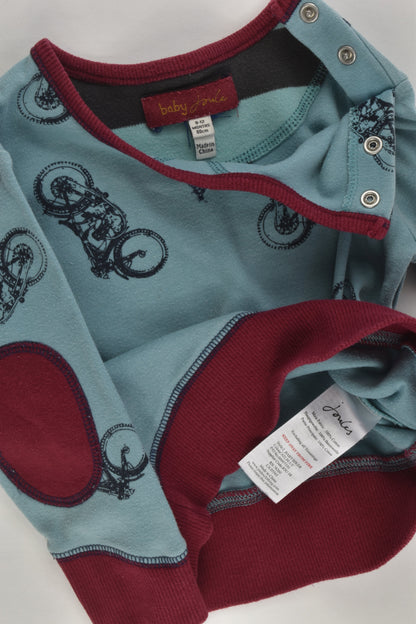 Baby Joules Size 0 (9-12 months, 80 cm) Motorbike Sweater