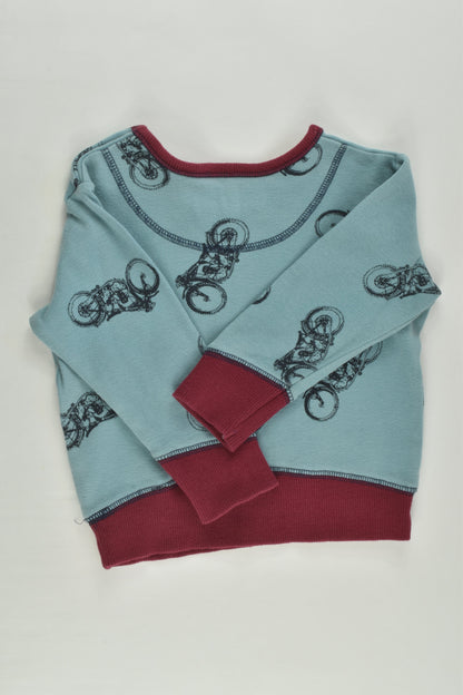 Baby Joules Size 0 (9-12 months, 80 cm) Motorbike Sweater