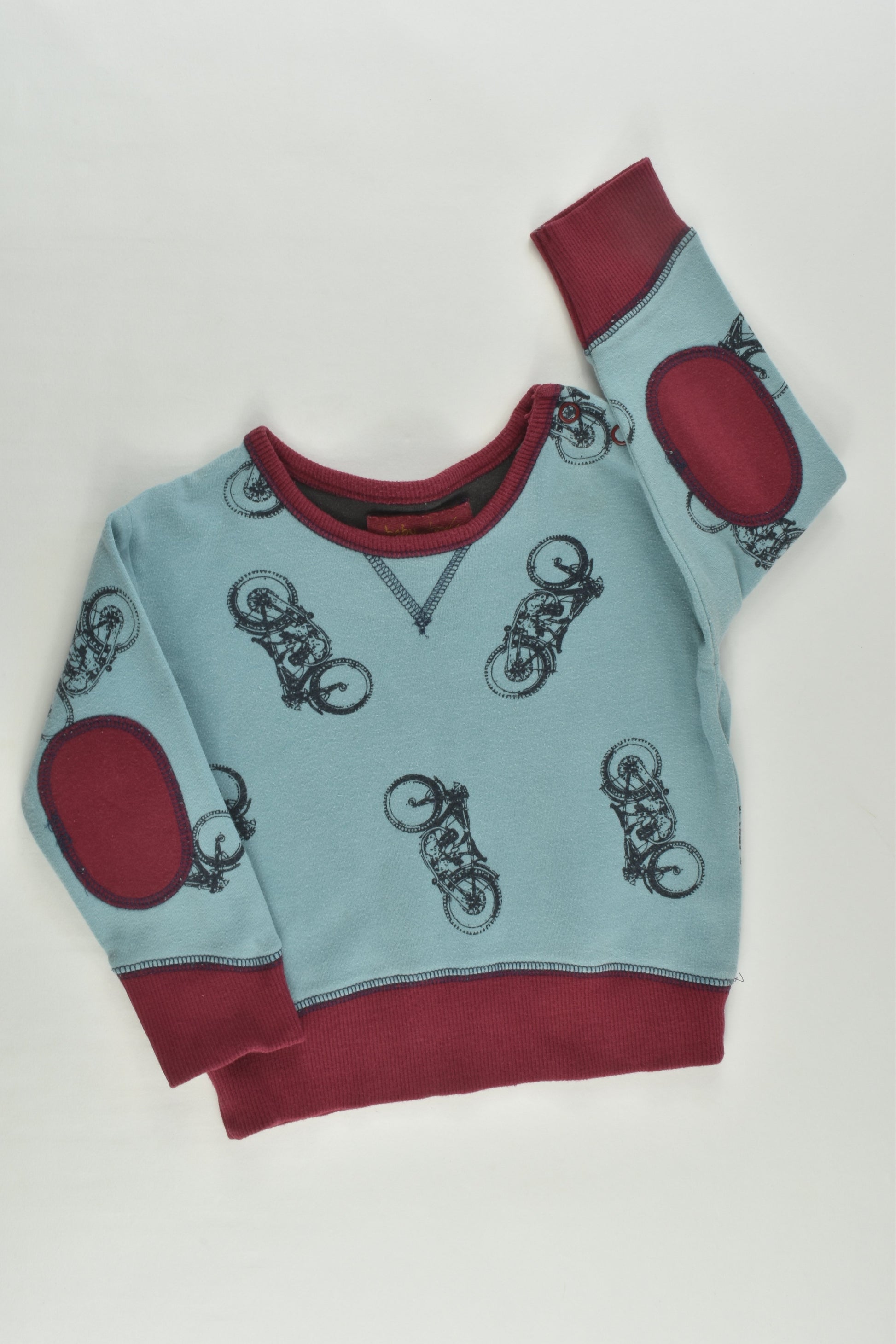 Baby Joules Size 0 (9-12 months, 80 cm) Motorbike Sweater