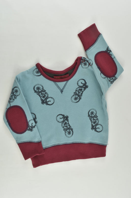 Baby Joules Size 0 (9-12 months, 80 cm) Motorbike Sweater