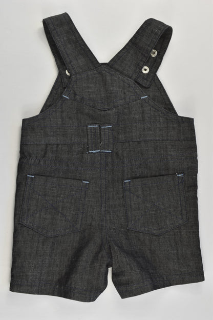 Baby Ka-Boosh Size 00 'Rock And Roll' Short Denim Overalls