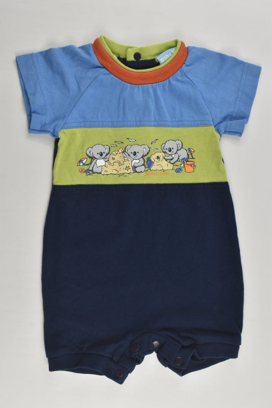 Baby Kip Size 00 (6 months) Vintage Koala Short Romper