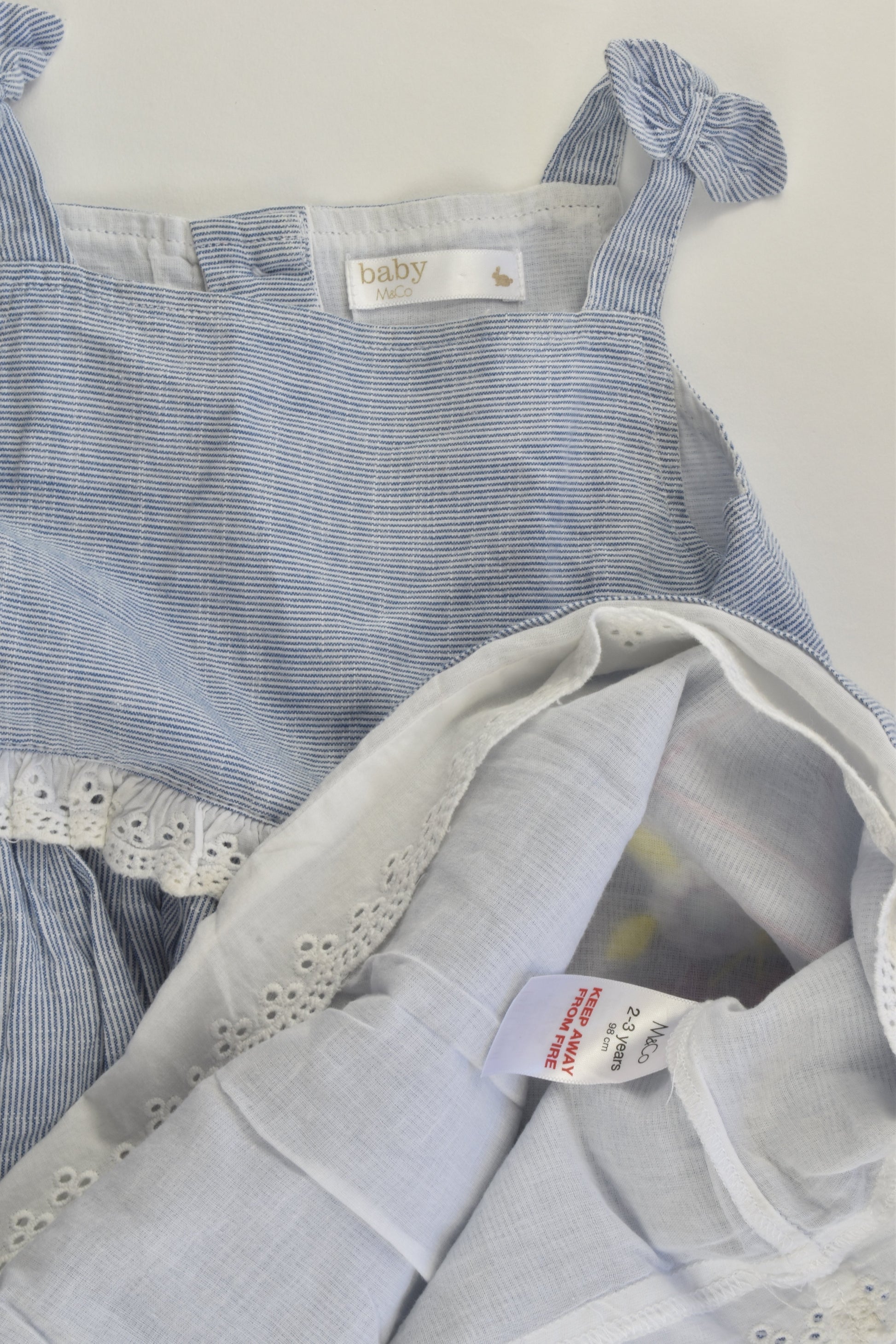 Baby M&Co Size 2-3 (98 cm) Lined Dress