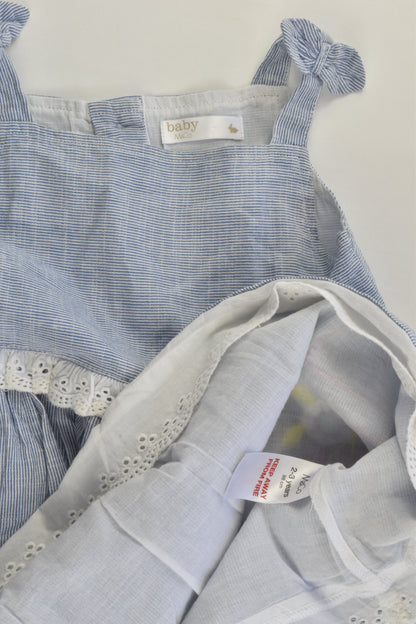 Baby M&Co Size 2-3 (98 cm) Lined Dress