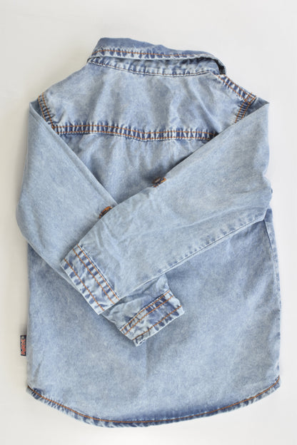 Baby Popeye Size 2 (18-24 months) Denim Shirt