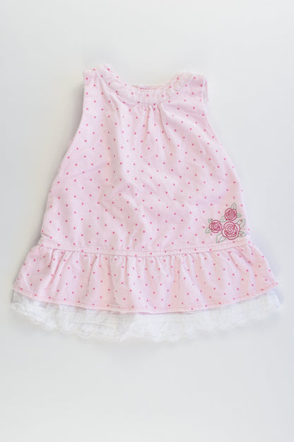 Baby World Size 000 (Generous sizing) Lined Winter Dress