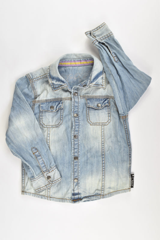 BabyK Size 4-5 Soft Denim Shirt