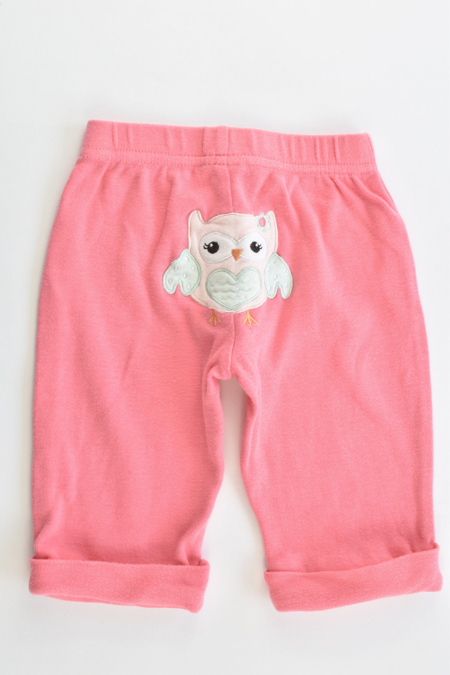 Babyworks Size 00 (3-6 moths) Owl at the Back Pants