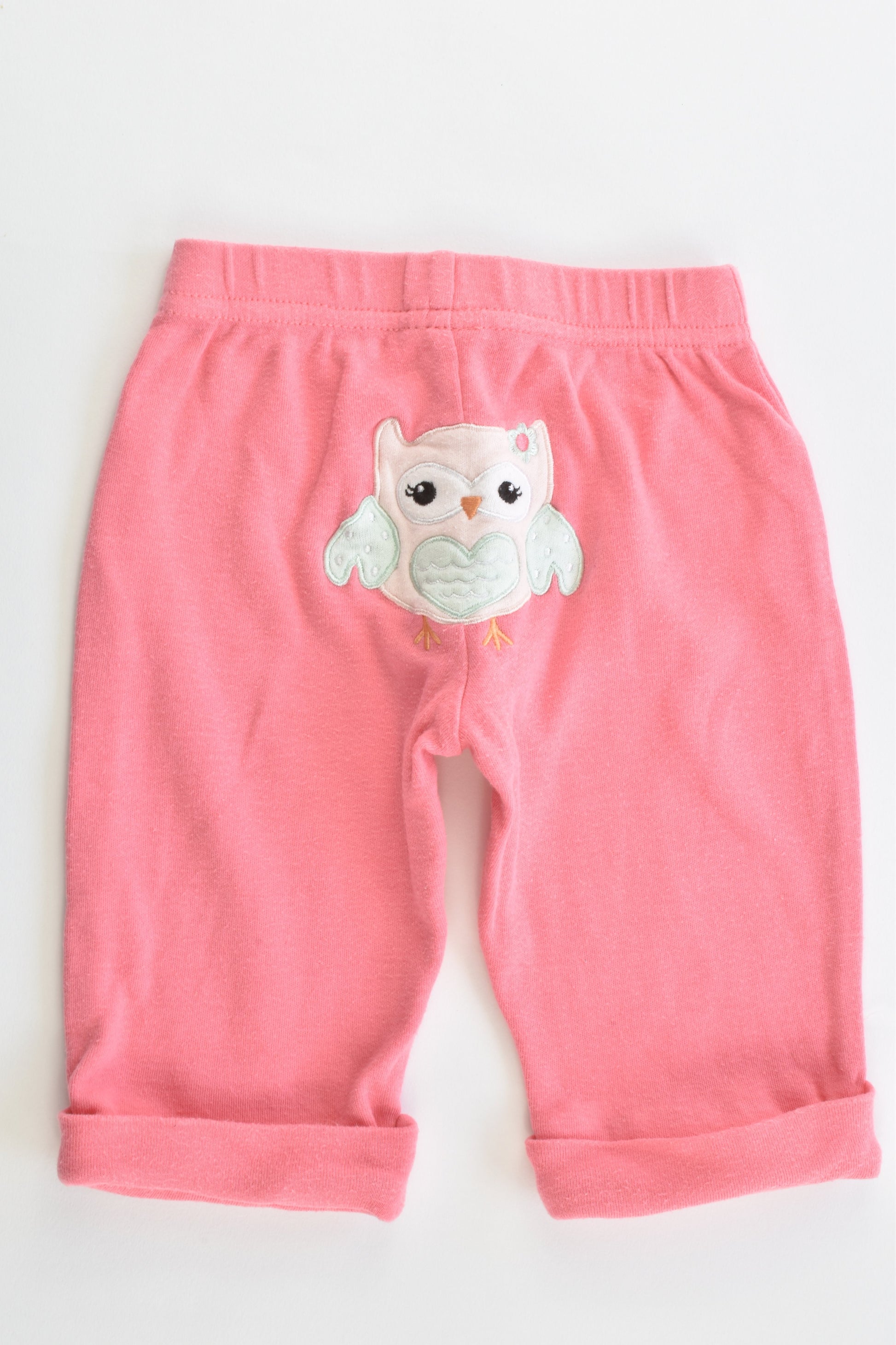 Babyworks Size 00 (3-6 moths) Owl at the Back Pants