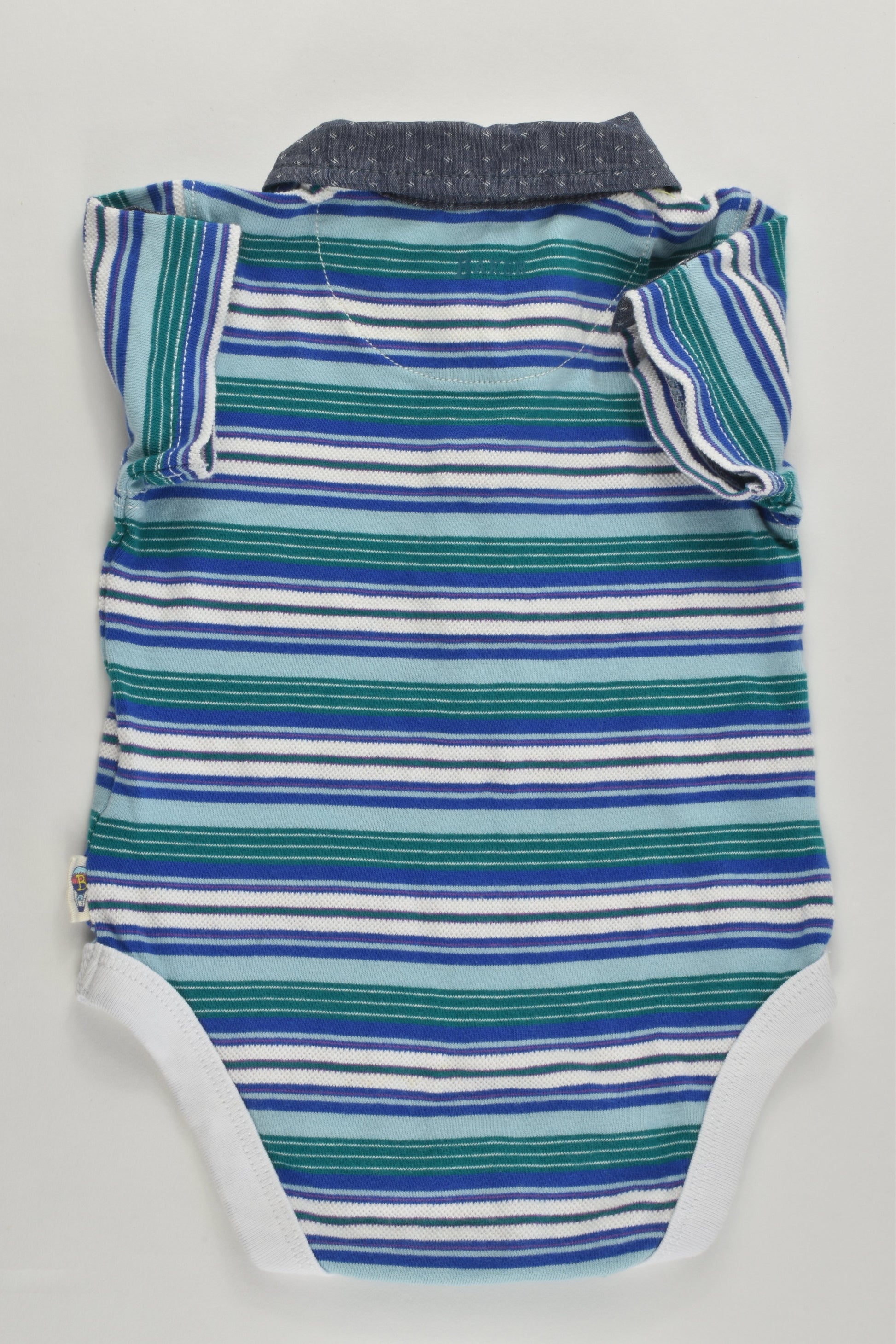 Baker Baby By Ted Baker Size 000 (0-3 months, 62 cm) Collared Bodysuit