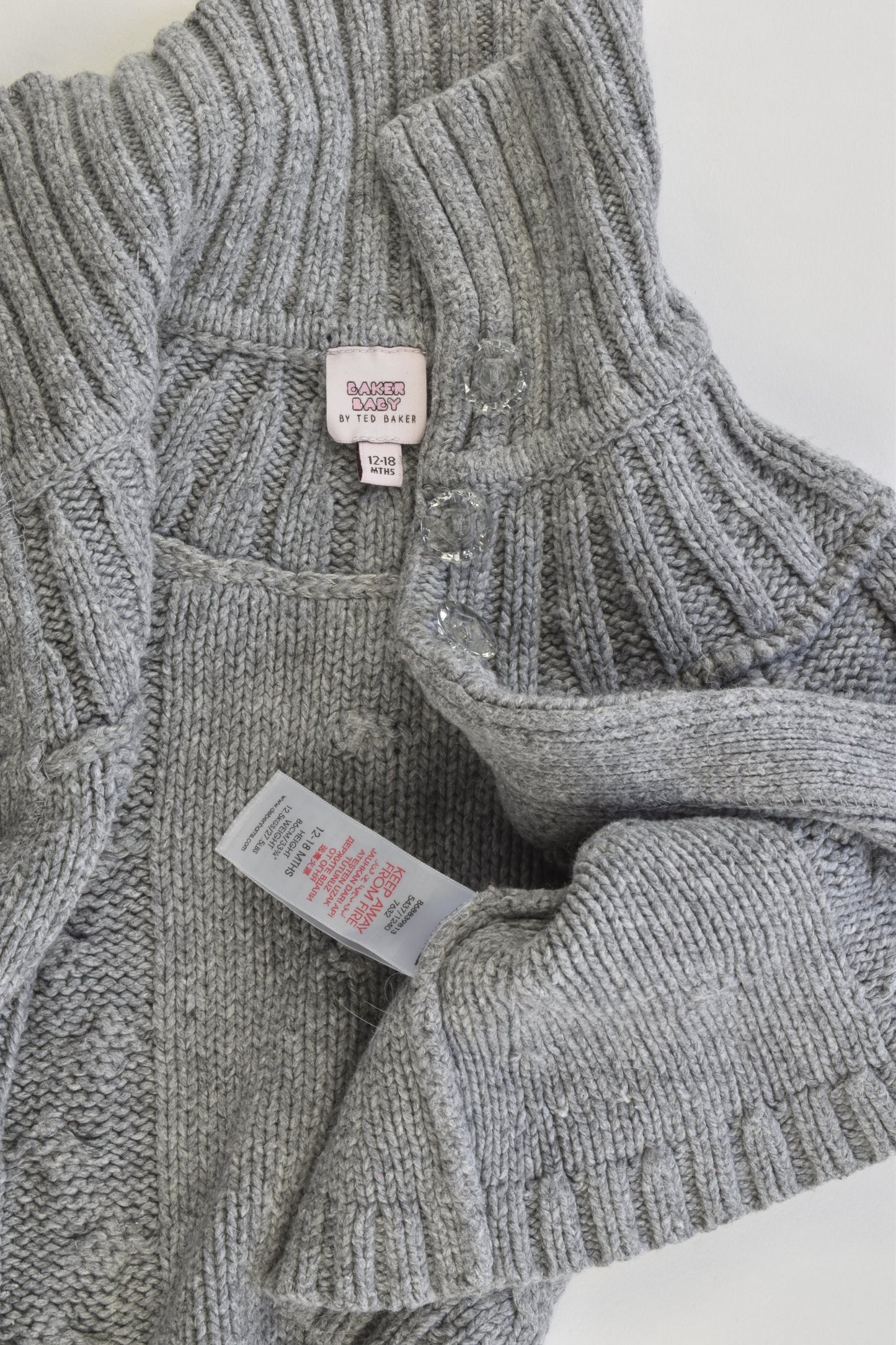 Baker Baby by Ted Baker Size 1 (12-18 months) Knitted Cardigan