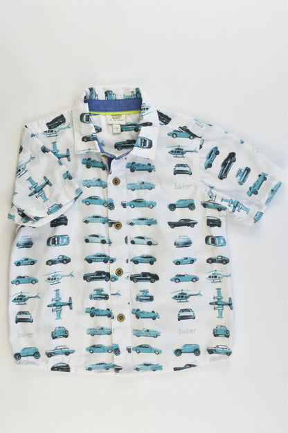 Baker Baby by Ted Baker Size 1 Collared Vehicles Shirt