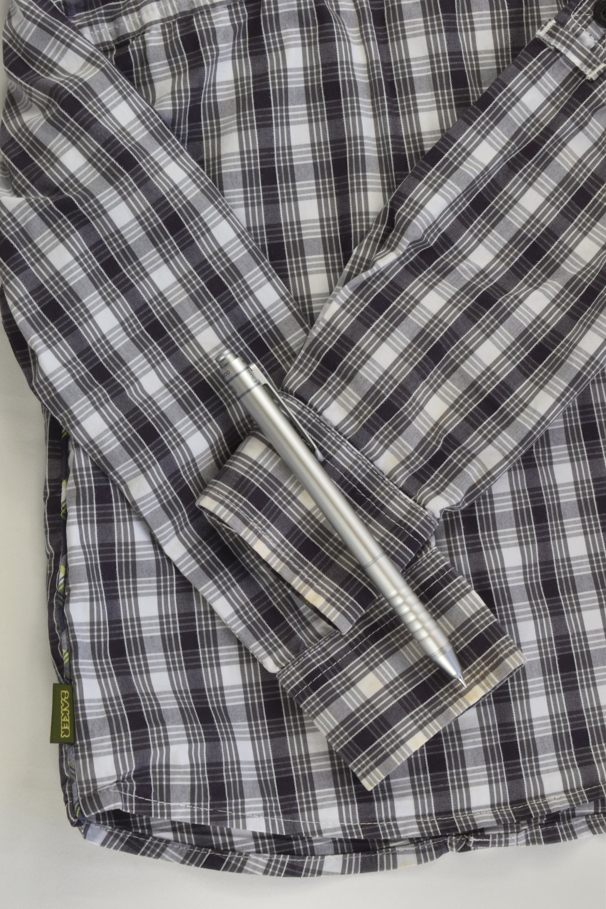 Baker Boy by Ted Baker Size 2-3 Checked Shirt