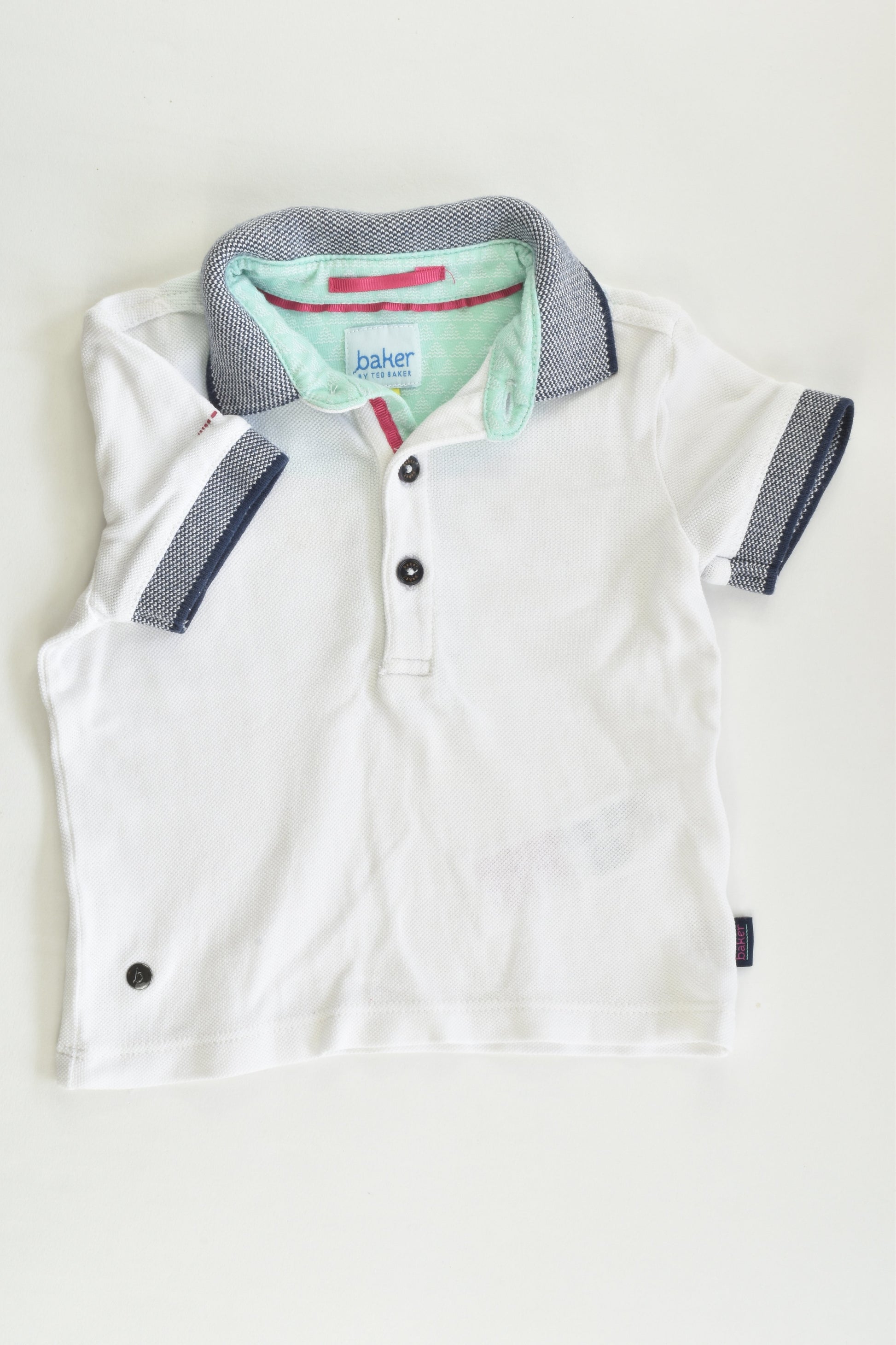 Baker by Ted Baker Size 00 (3-6 months) Polo Shirt