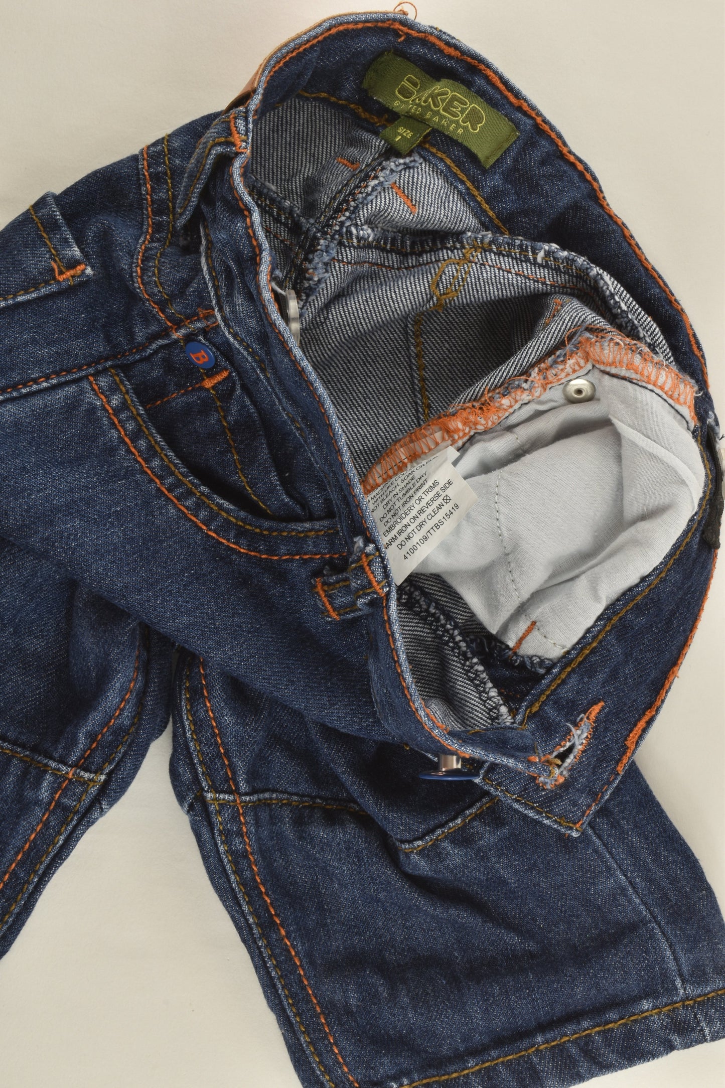 Baker by Ted Baker Size 1 Denim Shorts