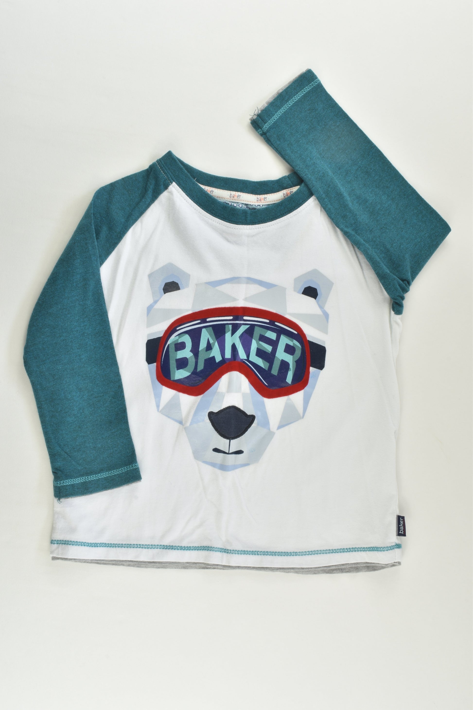Baker by Ted Baker Size 3 Polar Bear Top