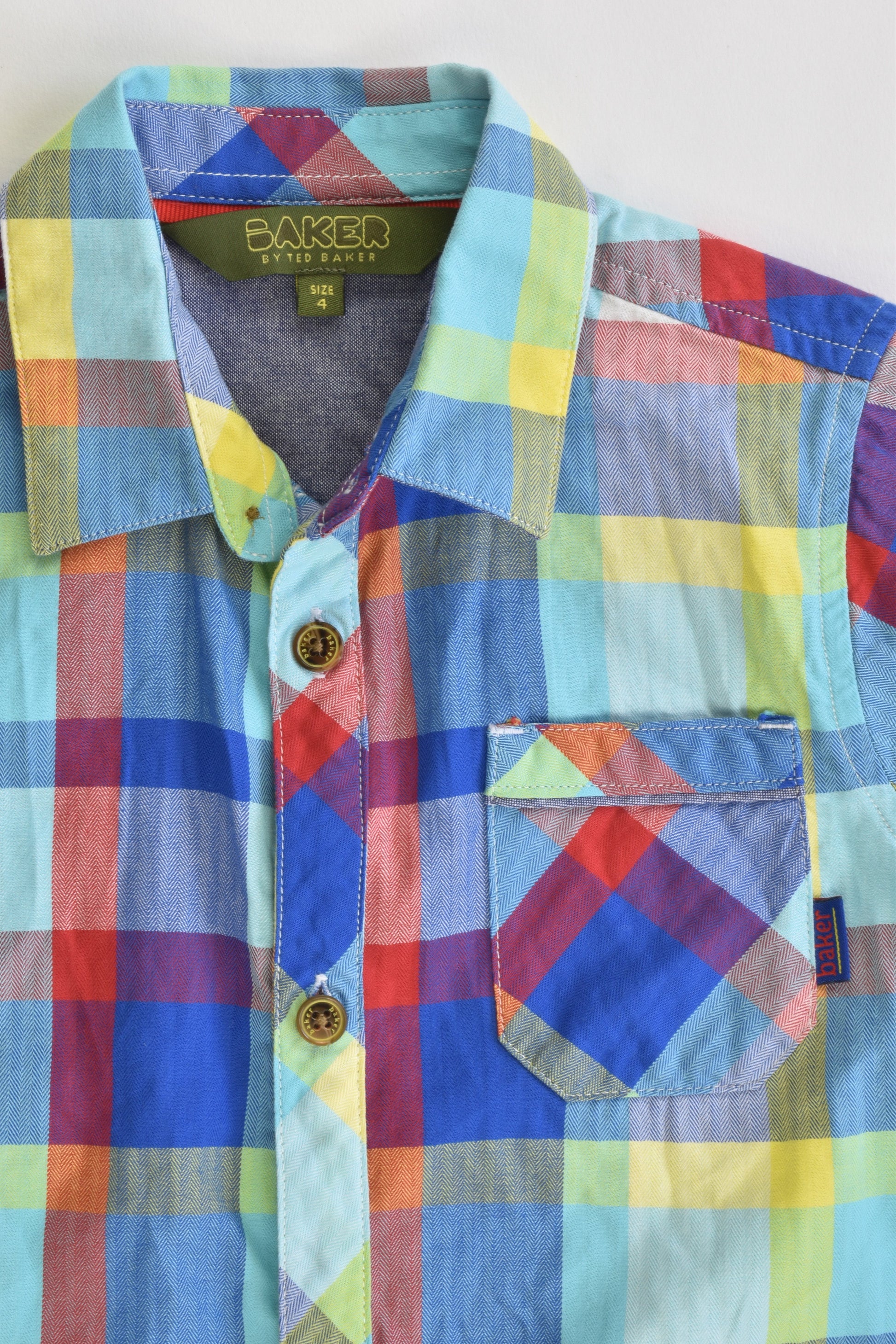 Baker by Ted Baker Size 4 Collared Shirt
