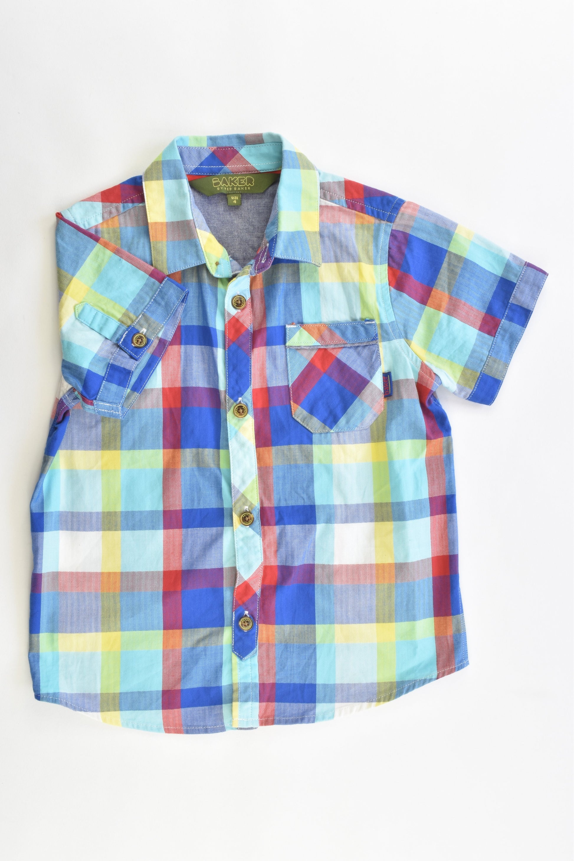 Baker by Ted Baker Size 4 Collared Shirt
