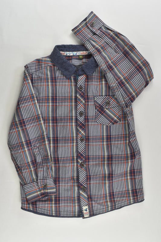 Baker Size 4 Checked Shirt