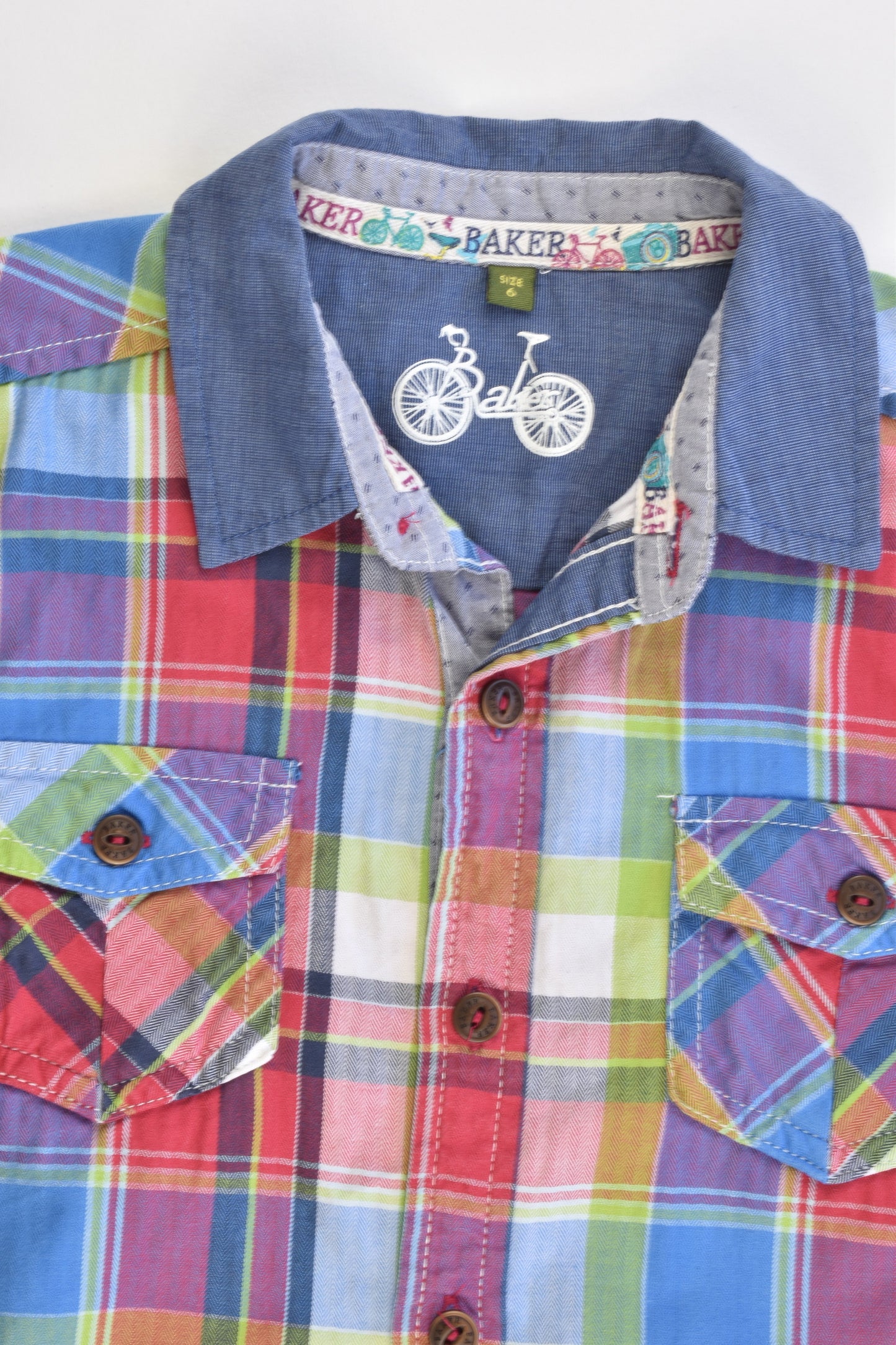 Baker Size 6 Collared Shirt