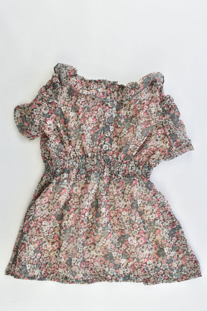 Bardot Junior Size 0 Floral Lined Dress