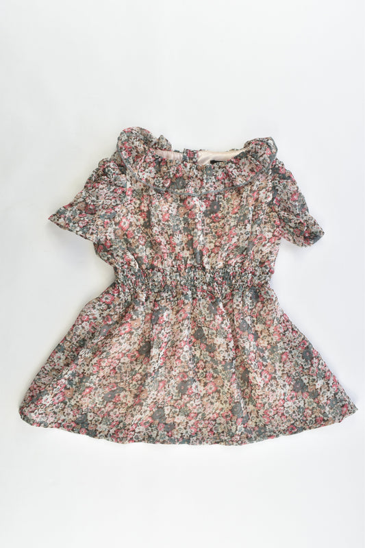 Bardot Junior Size 0 Floral Lined Dress