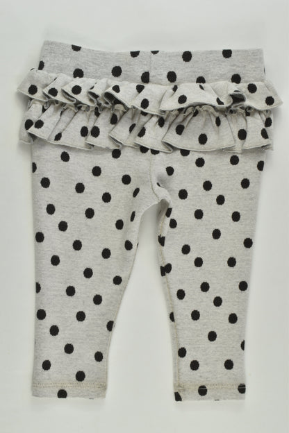 Bardot Junior Size 00 (68 cm) Knitted Ruffle Pants