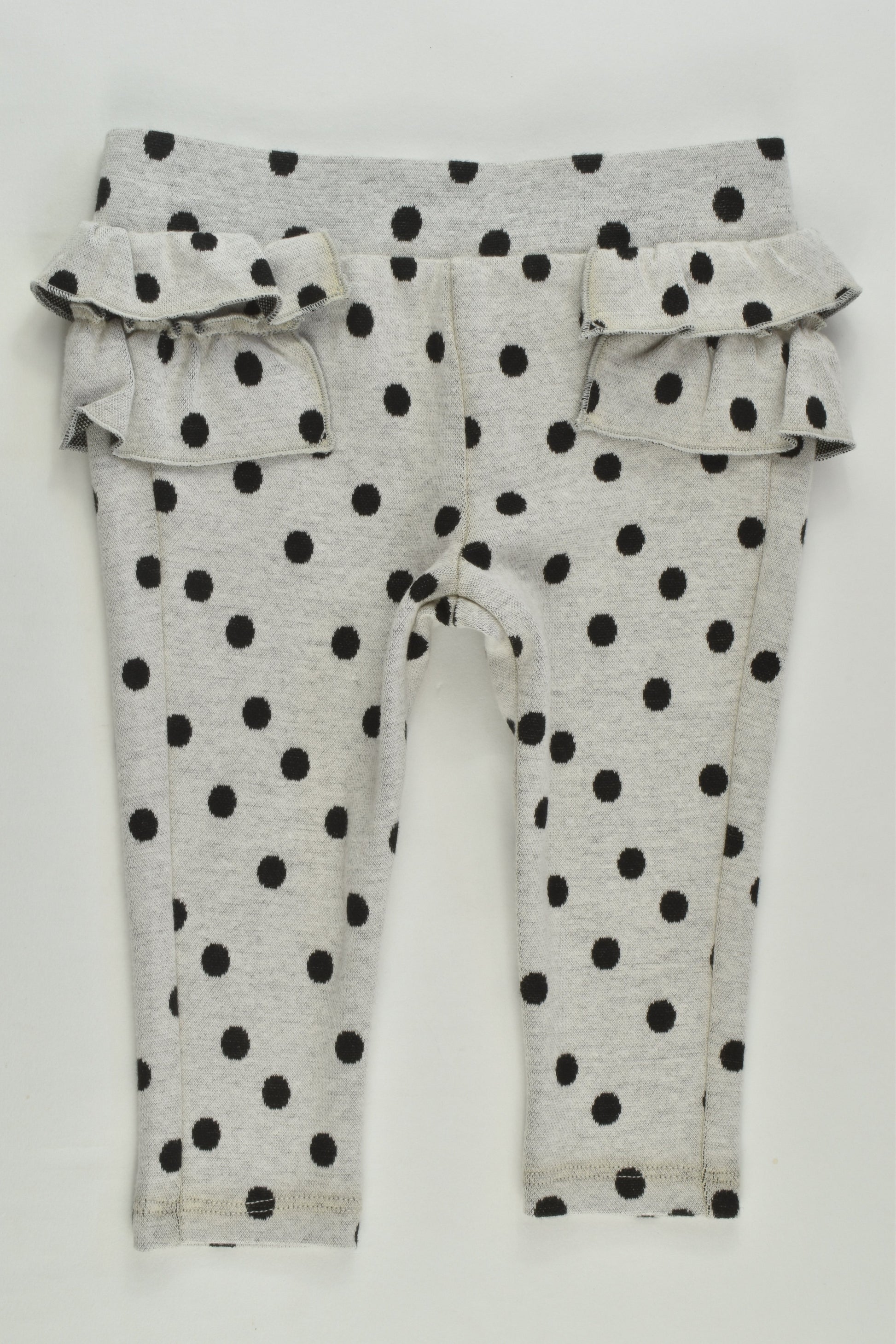 Bardot Junior Size 00 (68 cm) Knitted Ruffle Pants