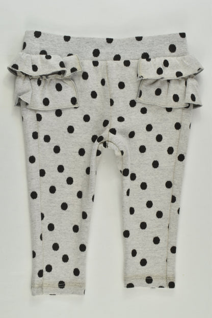Bardot Junior Size 00 (68 cm) Knitted Ruffle Pants