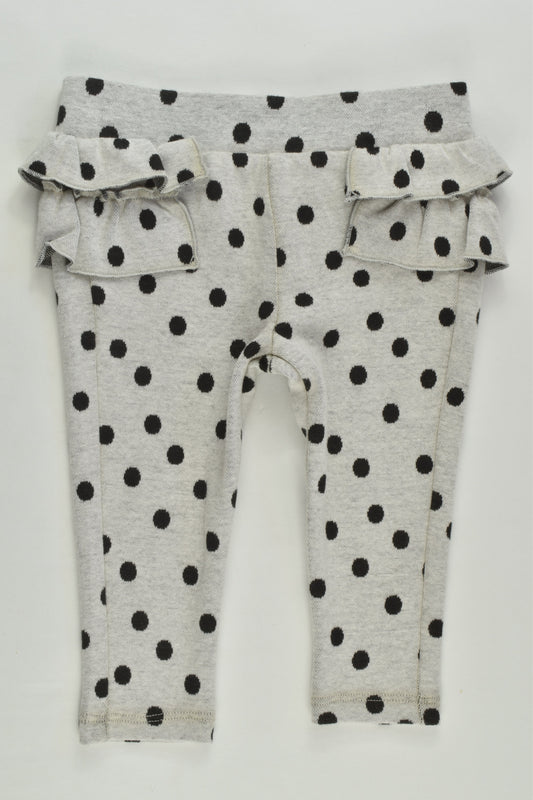 Bardot Junior Size 00 (68 cm) Knitted Ruffle Pants