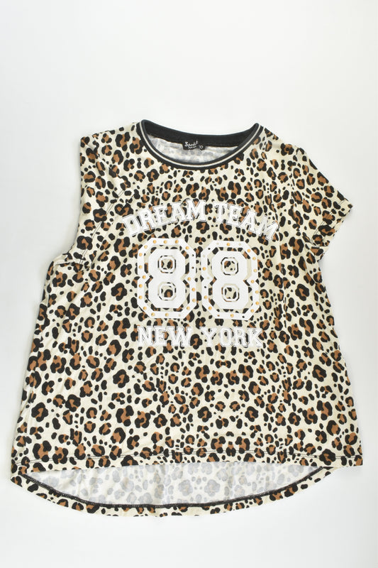Bardot Junior Size 10 Leopard 'Dream Team' T-shirt