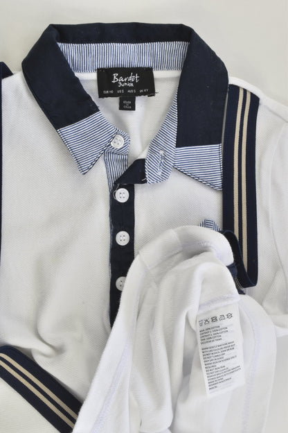 Bardot Junior Size 4-5 Suspender Polo Shirt