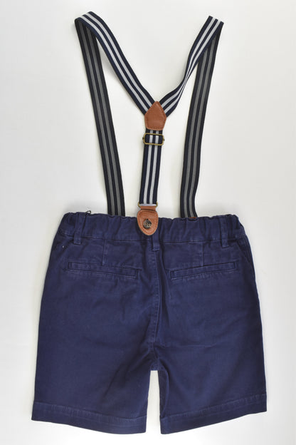 Bardot Junior Size 4-5 Suspender Shorts