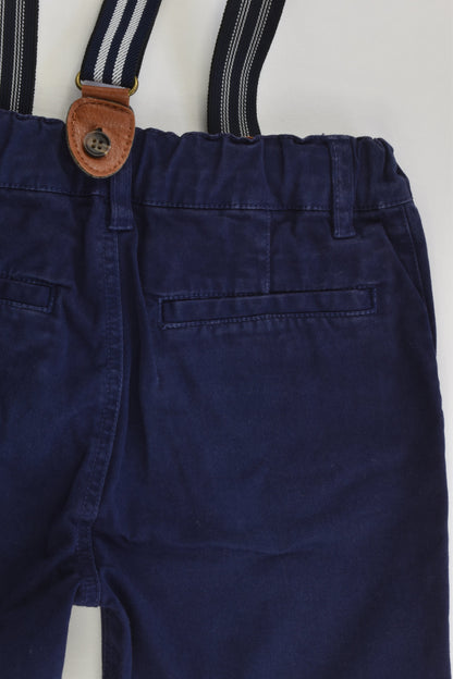 Bardot Junior Size 4-5 Suspender Shorts